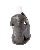 Escultura Preta Velha em Barro