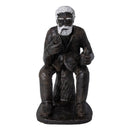 Escultura Preto Velho em Barro