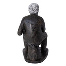 Escultura Preto Velho em Barro