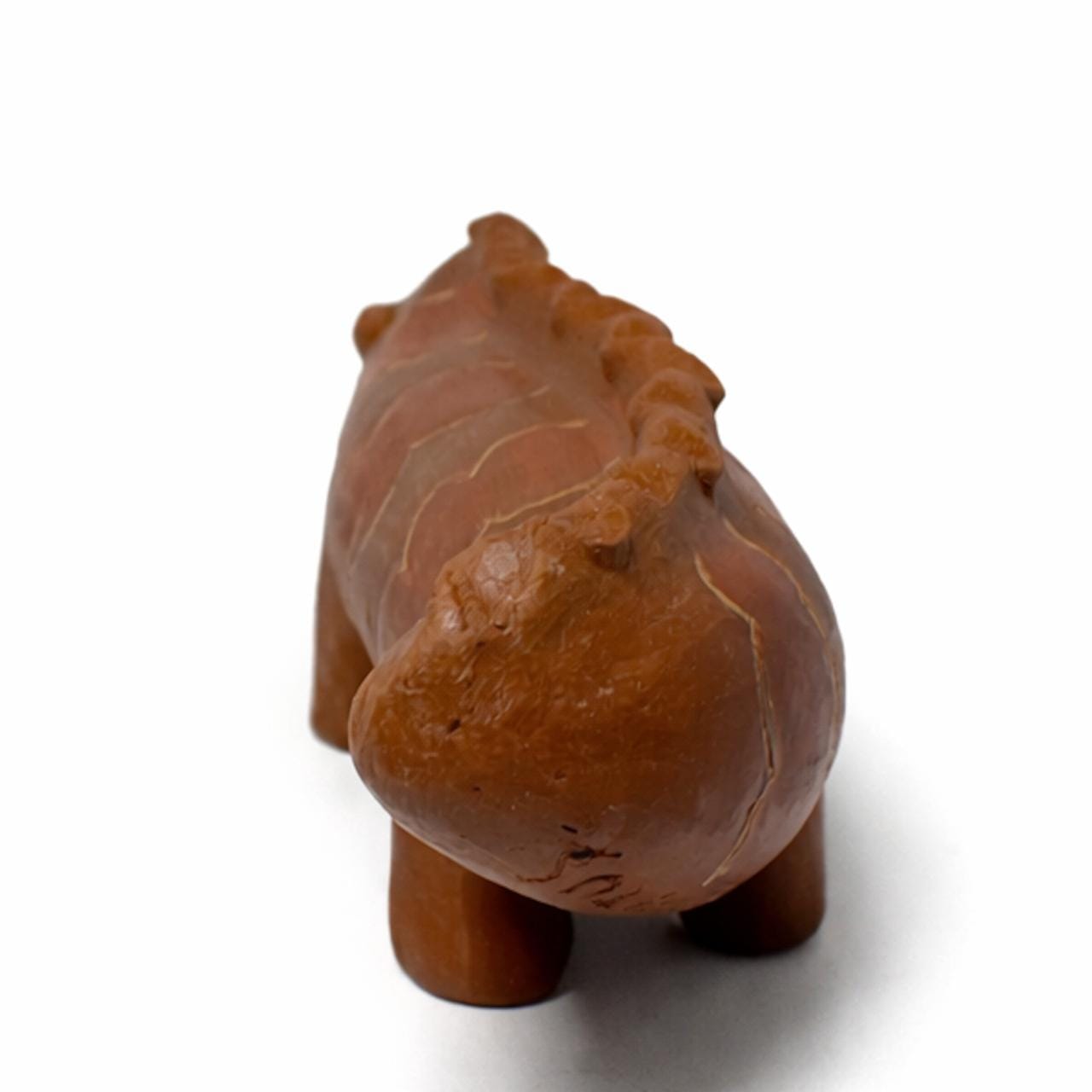 Escultura Iguana em Barro P