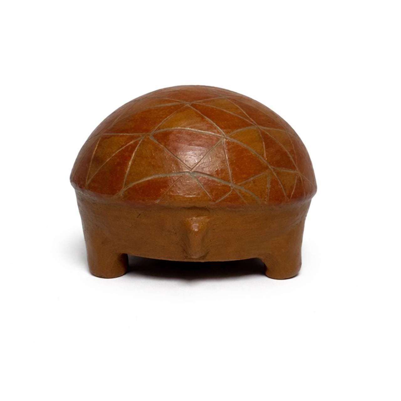 Escultura Tartaruga em Barro P