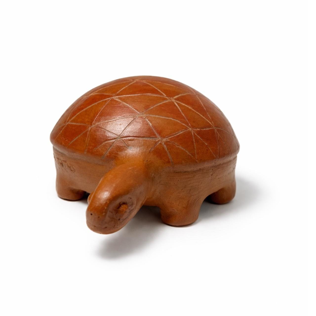 Escultura Tartaruga em Barro P