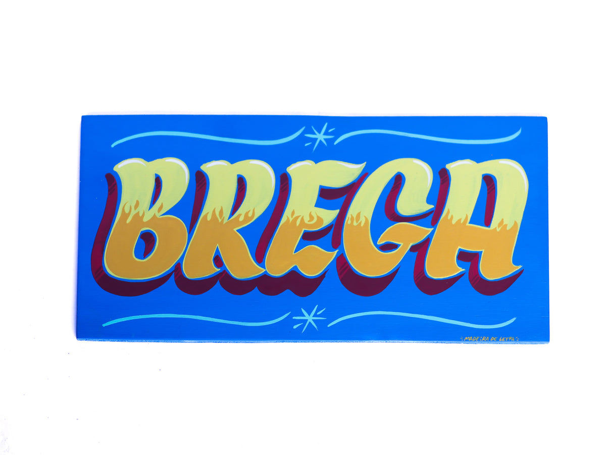 Placa Brega 20 X 40