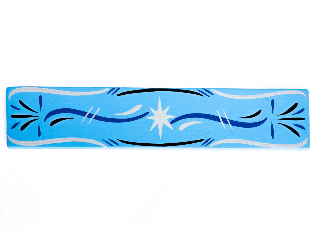 Placa Filete Azul 11 X 55