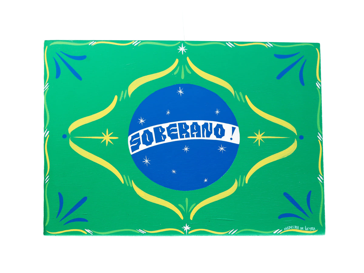 Placa Soberano 30 X 42