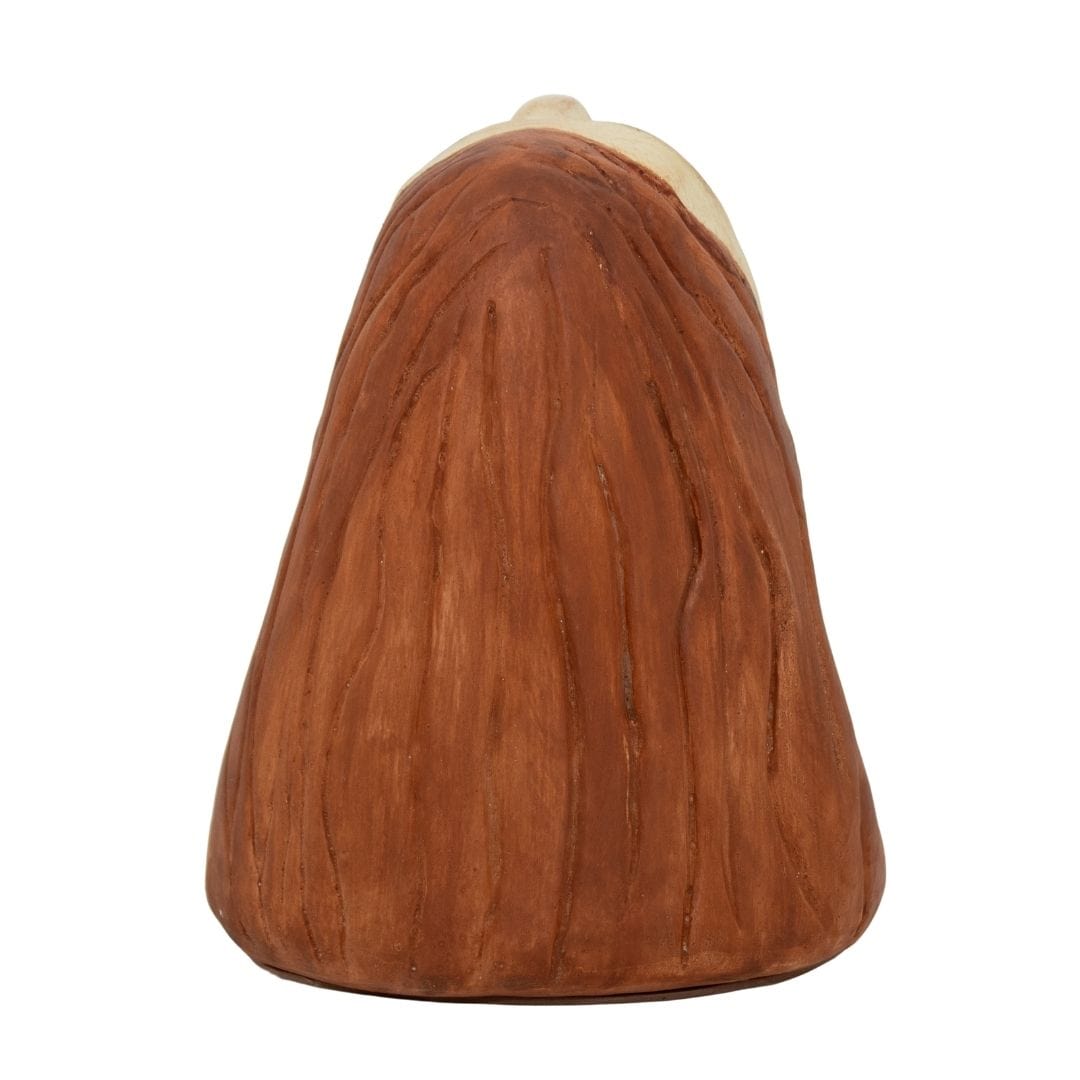 Escultura Cabeça de Damião em Cerâmica