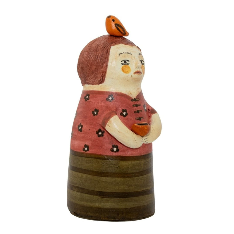 Escultura Januária em Cerâmica