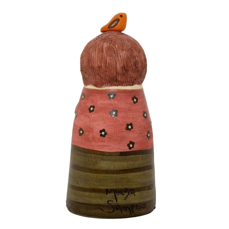 Escultura Januária em Cerâmica