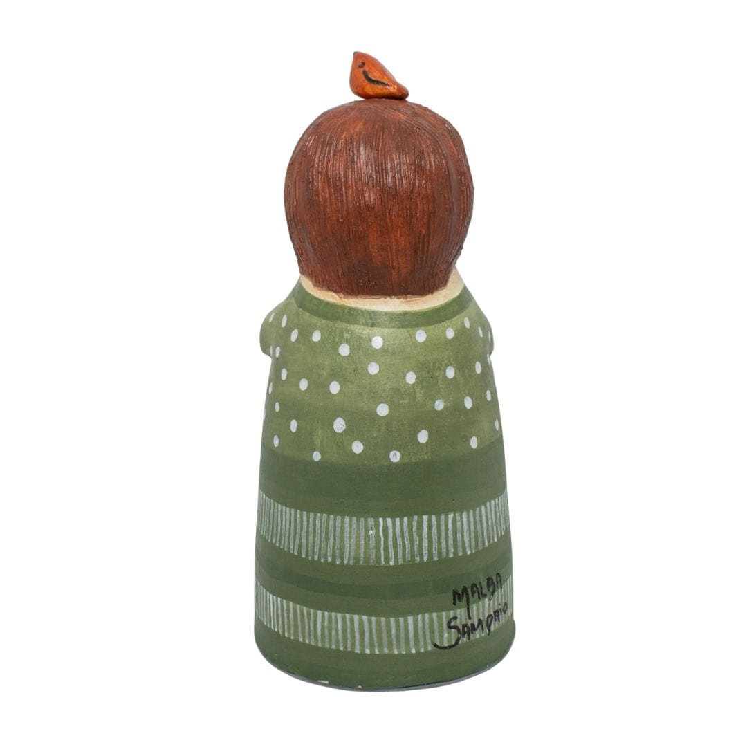 Escultura Januária em Cerâmica