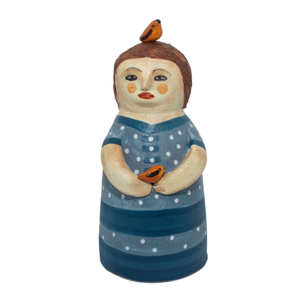 Escultura Januária em Cerâmica