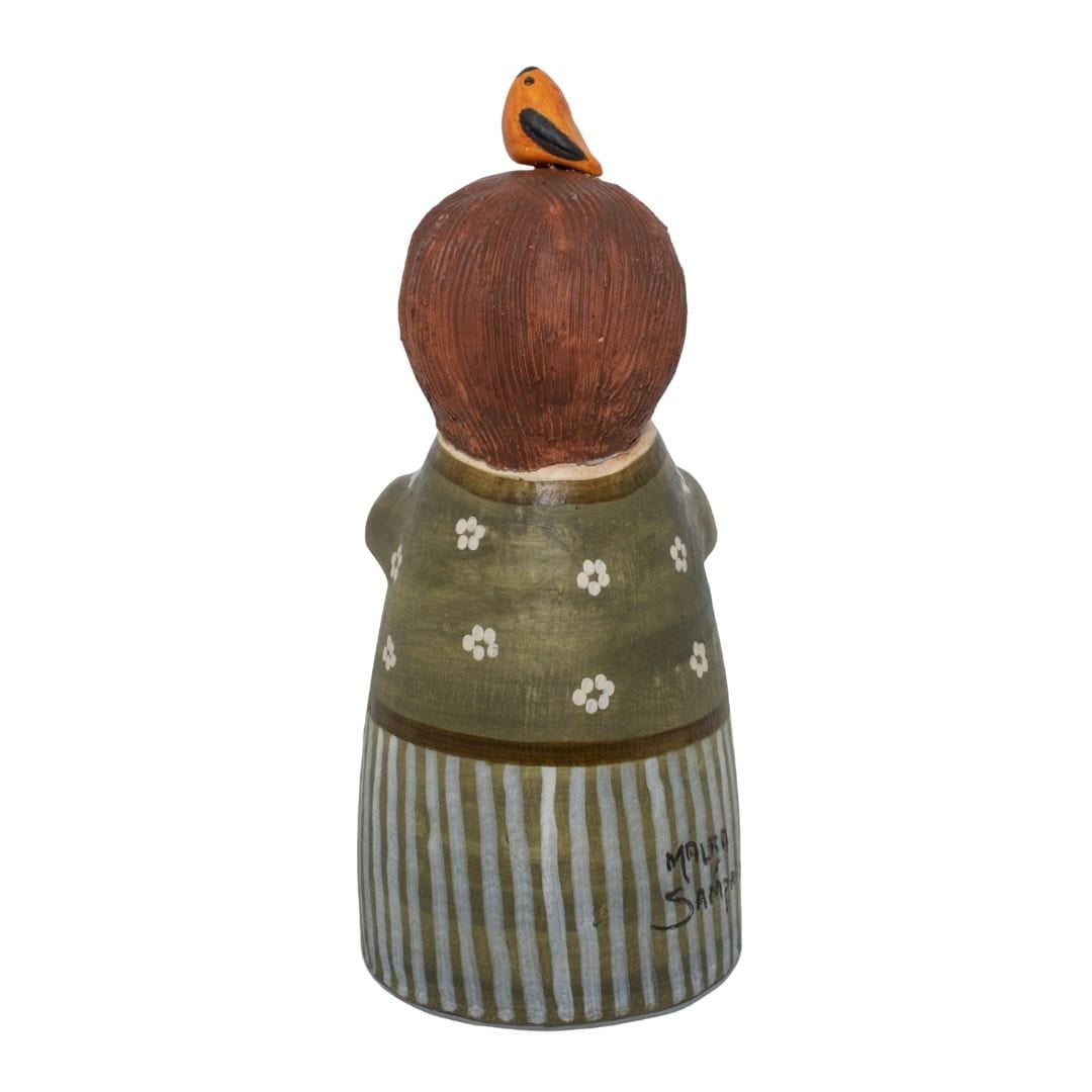 Escultura Januária em Cerâmica