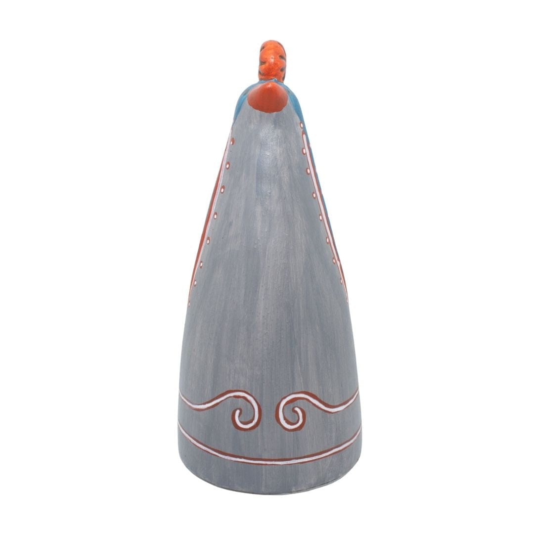 Escultura Pássaro em Cerâmica M