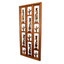 Painel Cenas do Nordeste em Madeira