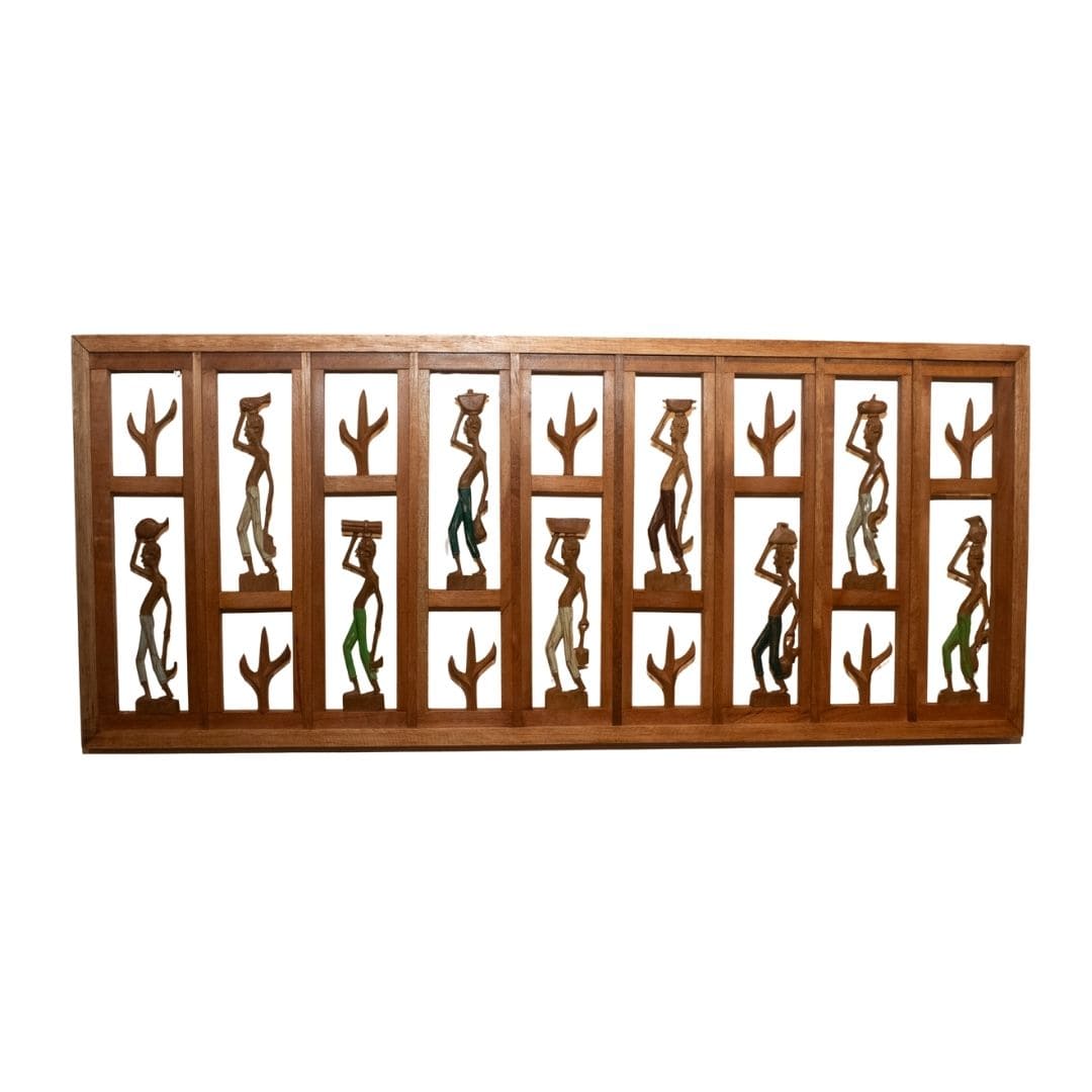 Painel Cenas do Nordeste em Madeira