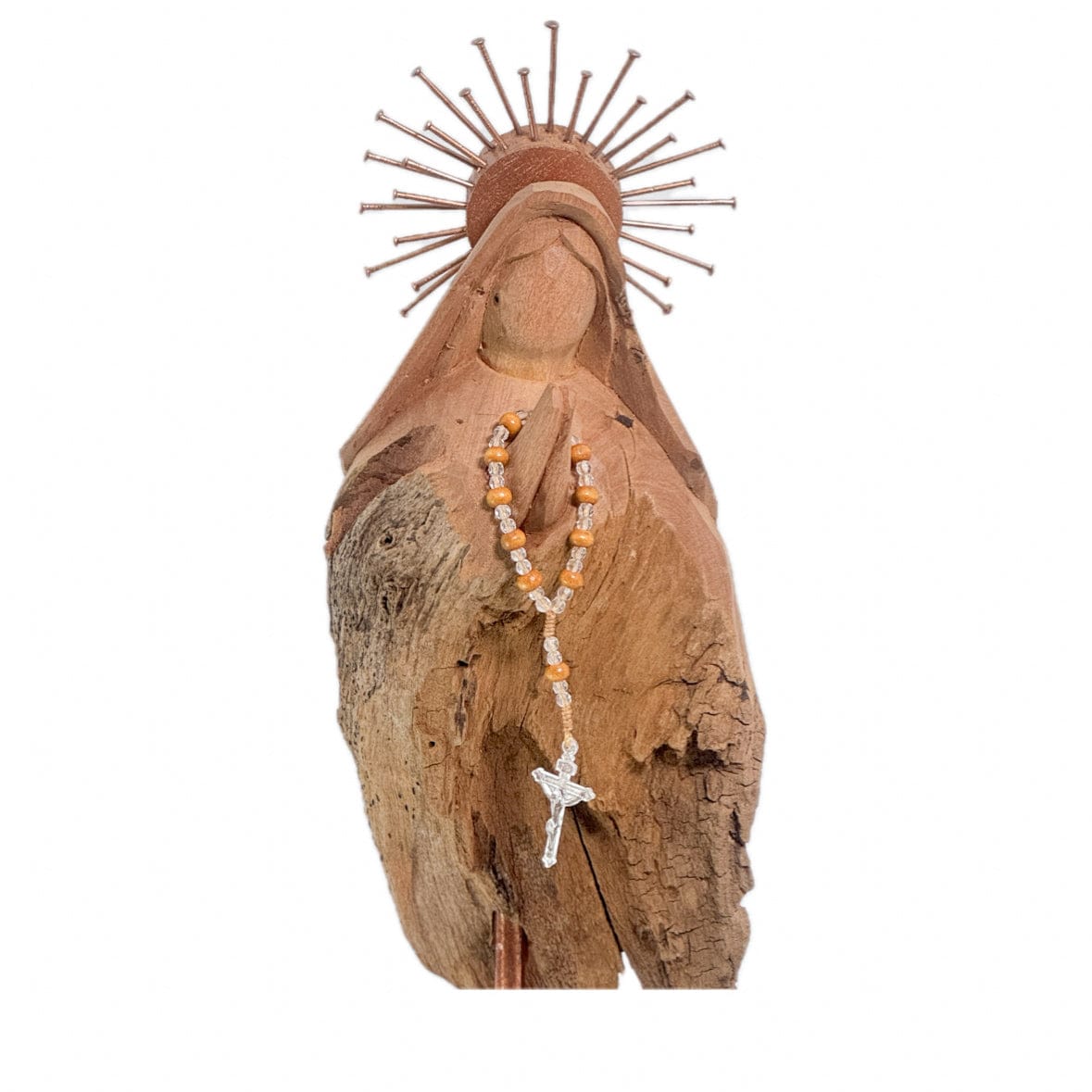 Imagem Nossa Senhora em Madeira 35 cm