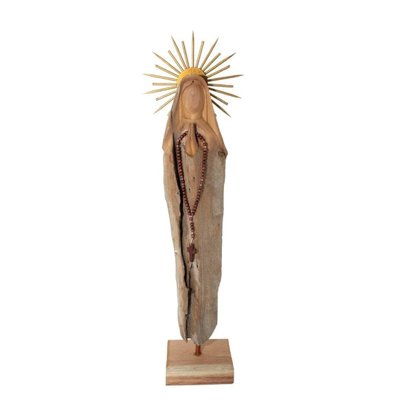 Imagem Nossa Senhora em Madeira 61 cm