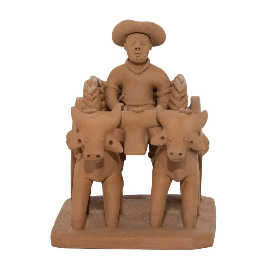 Escultura Carro de Boi