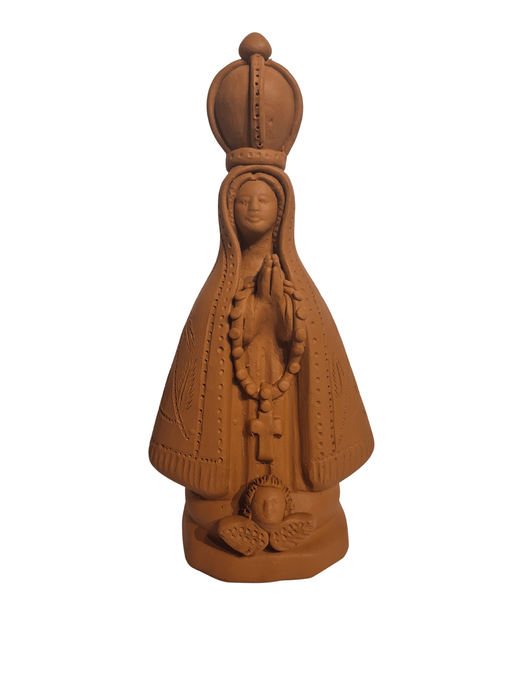 Escultura Nossa Senhora Aparecida em Barro