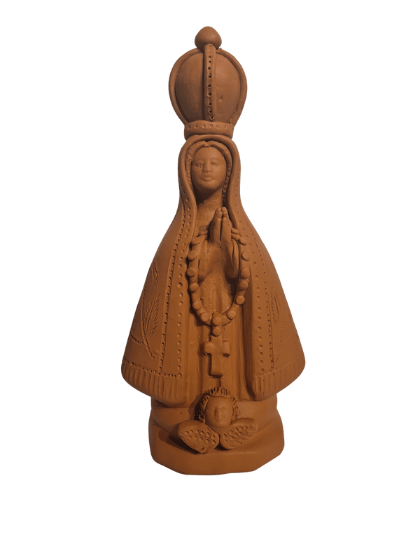 Escultura Nossa Senhora Aparecida em Barro