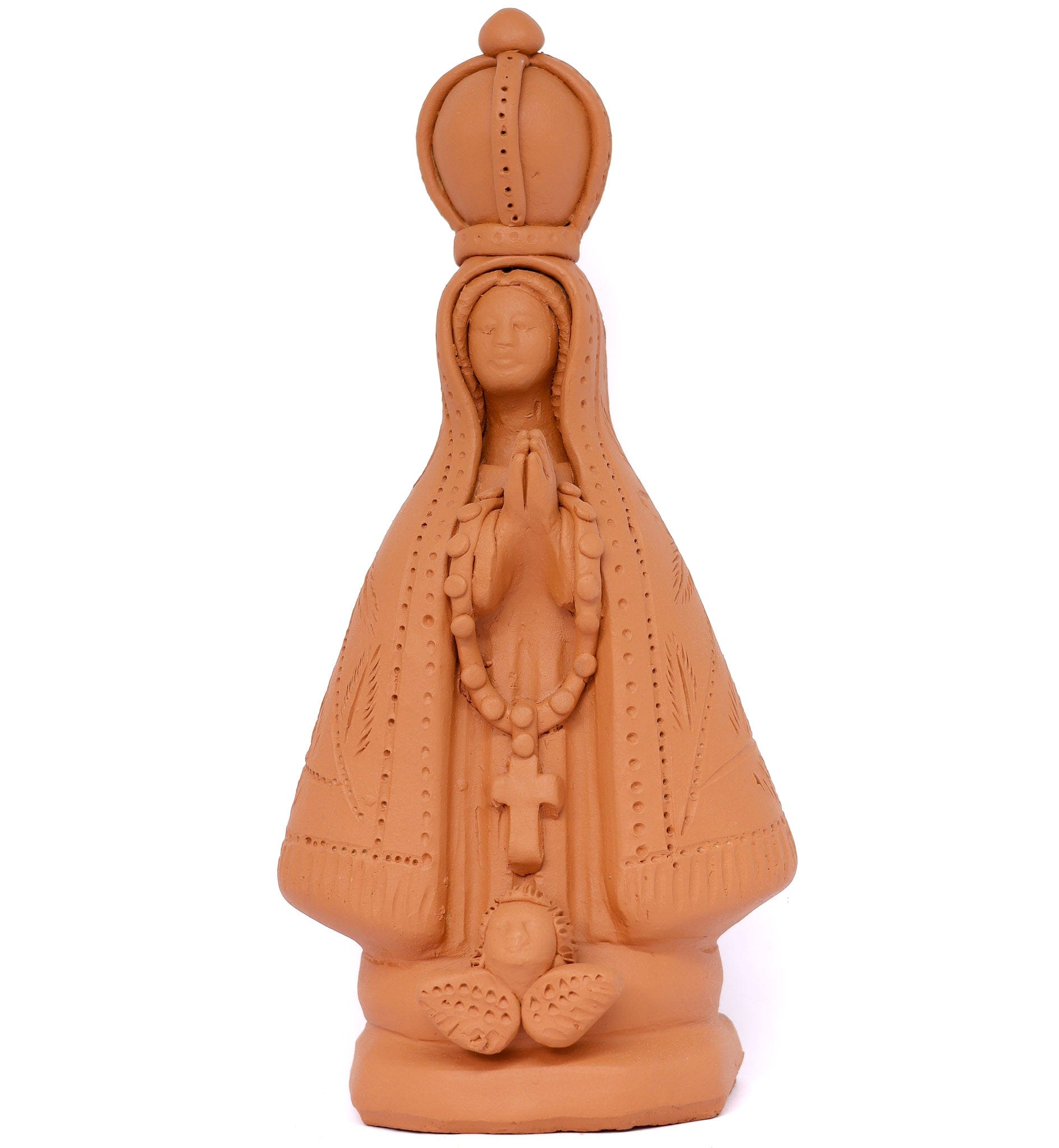 Escultura Nossa Senhora Aparecida em Barro