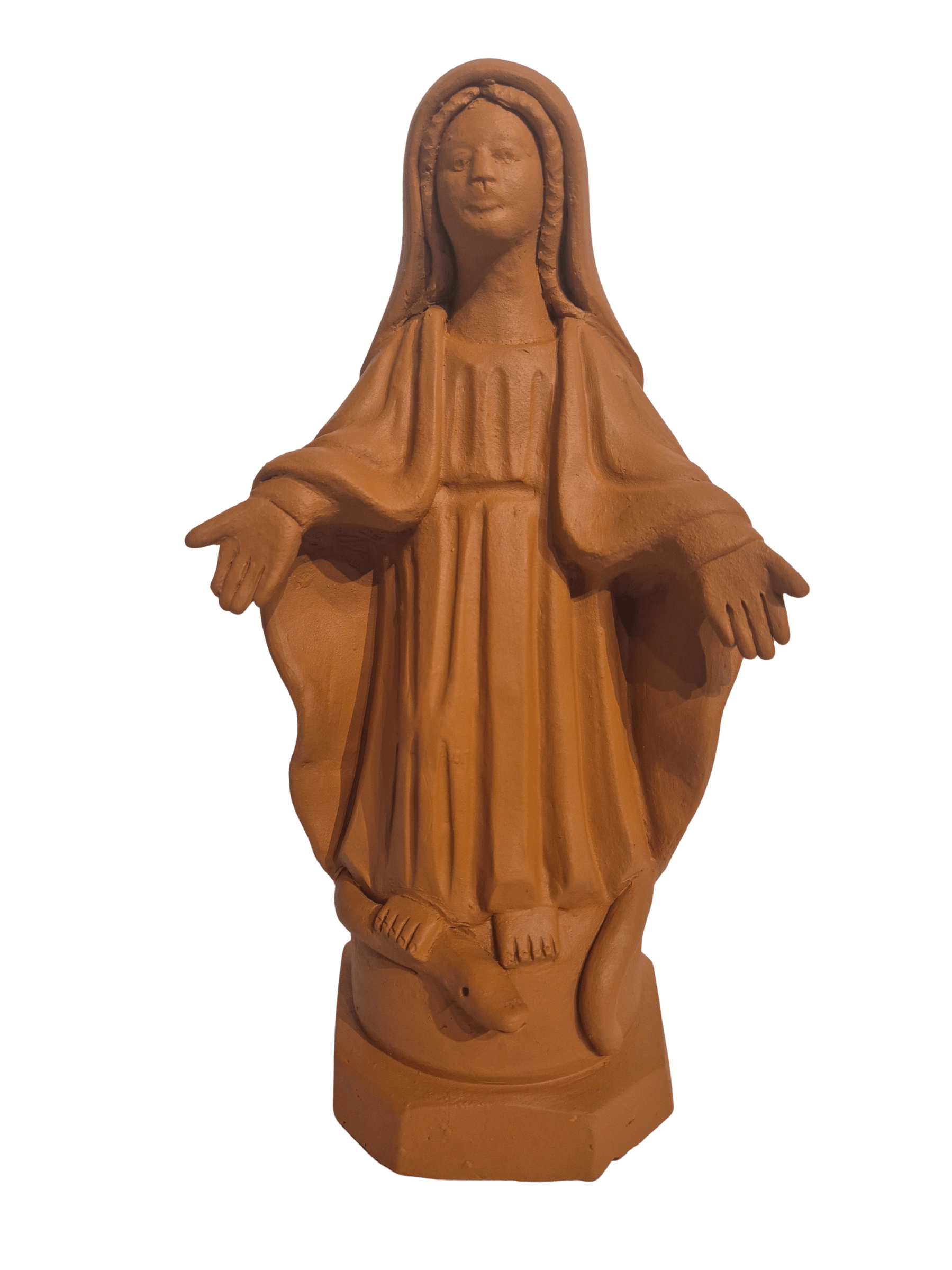Escultura Nossa Senhora das Graças em Barro