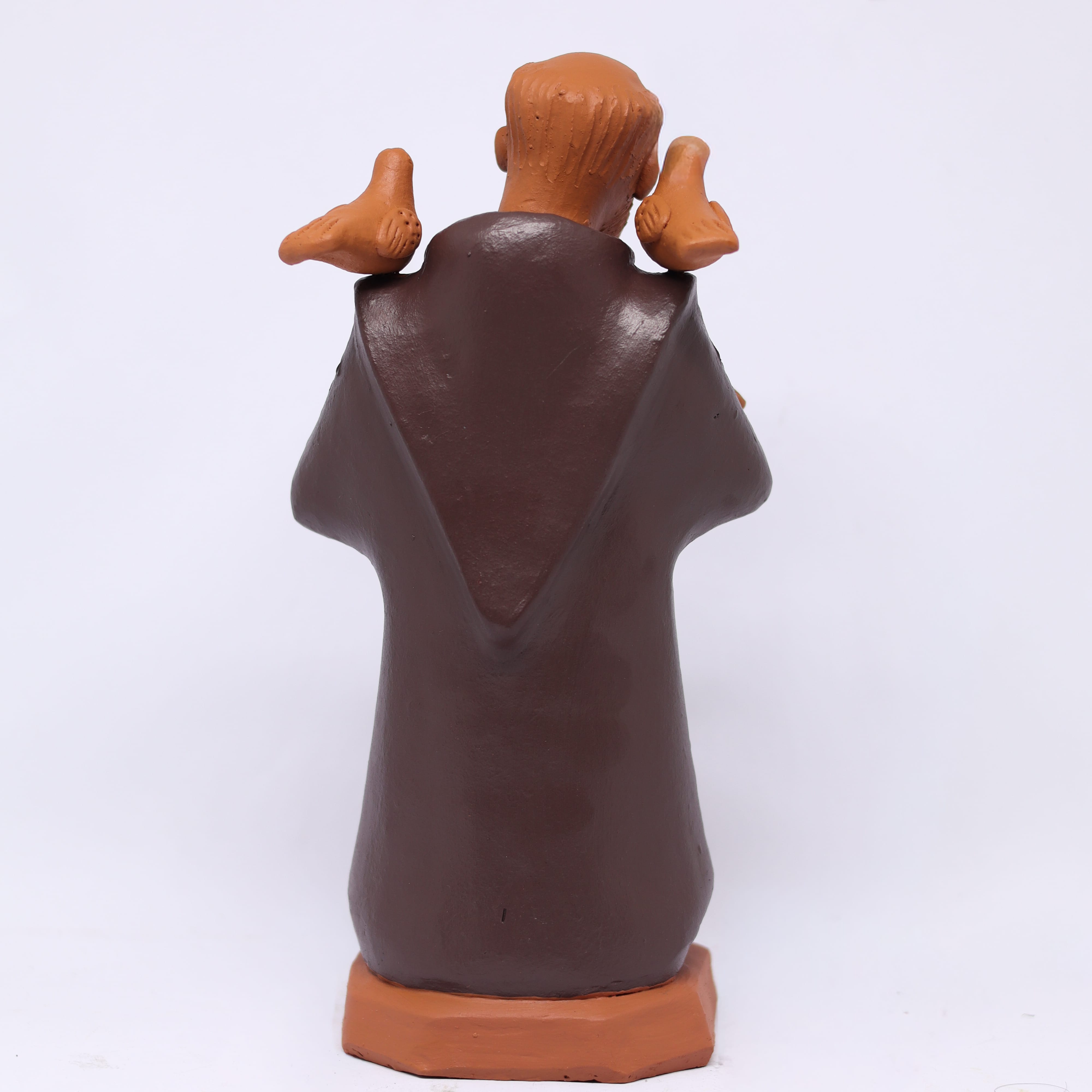 Escultura São Francisco em Barro