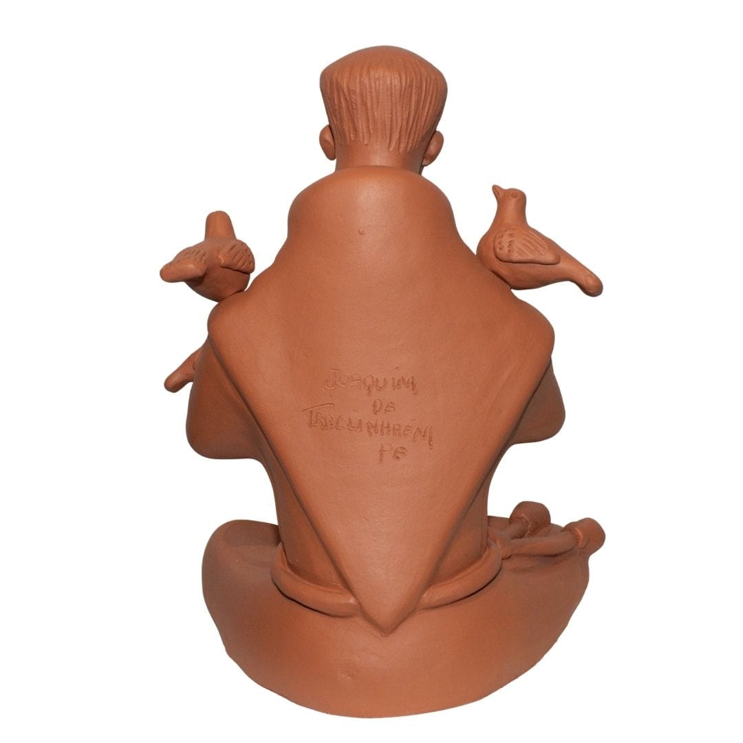 Escultura São Francisco em Barro Grande