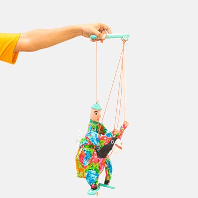 Marionete com Burrinha