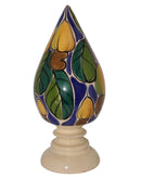 Escultura Pinha em Cerâmica 50 cm