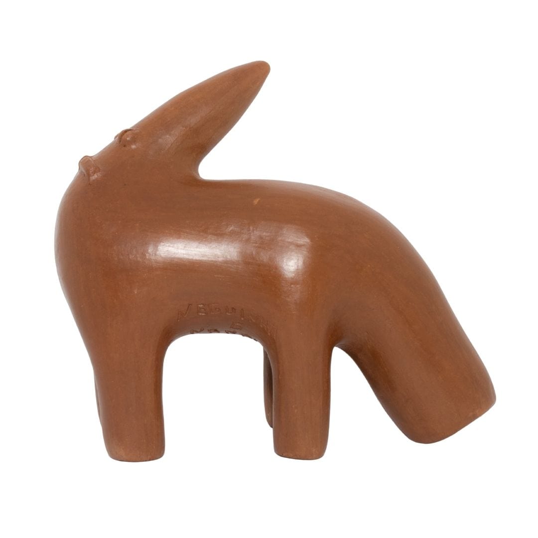 Escultura Tamanduá Neguinha e Nanai Mini