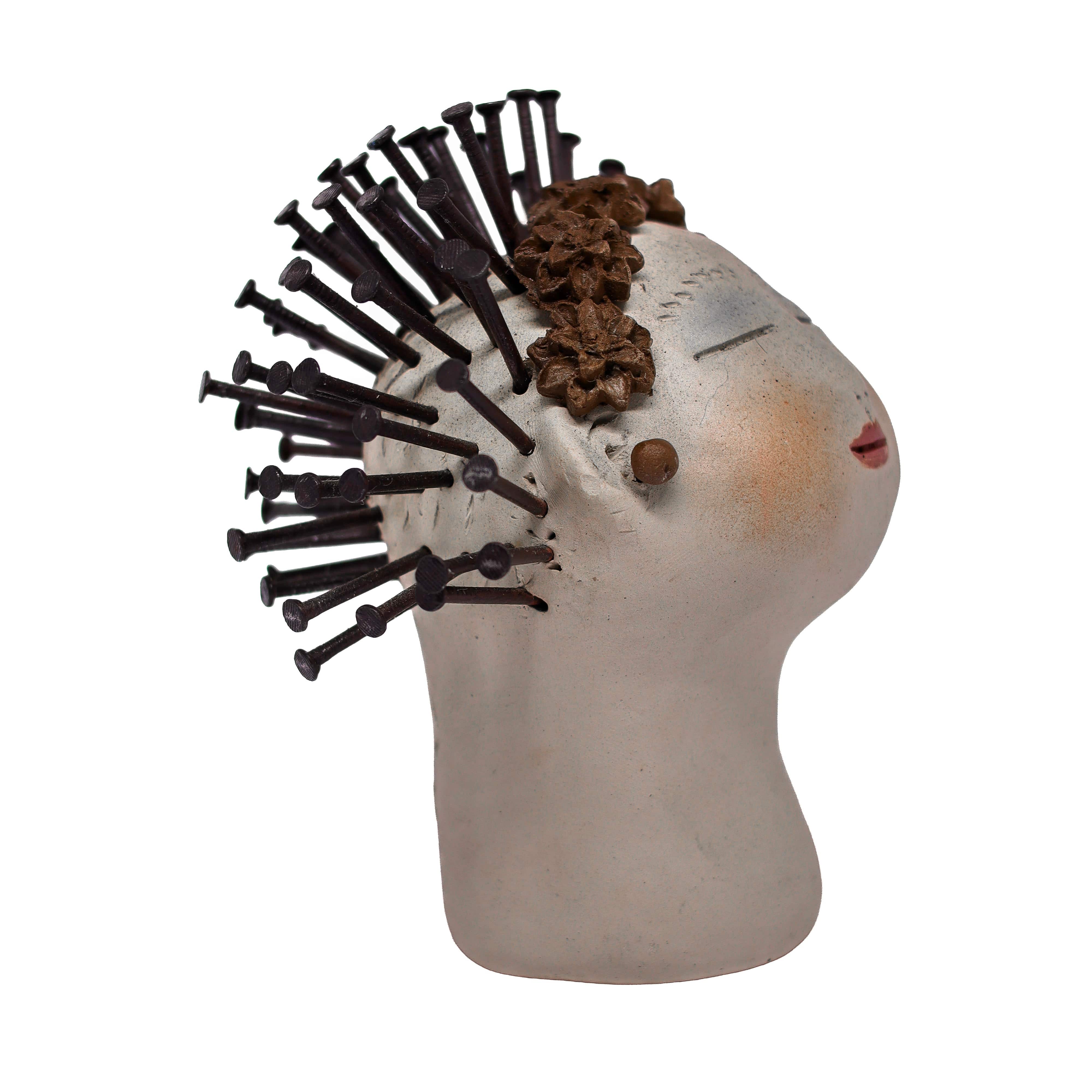 Escultura Cabeça Mini Nené Cavalcanti 01