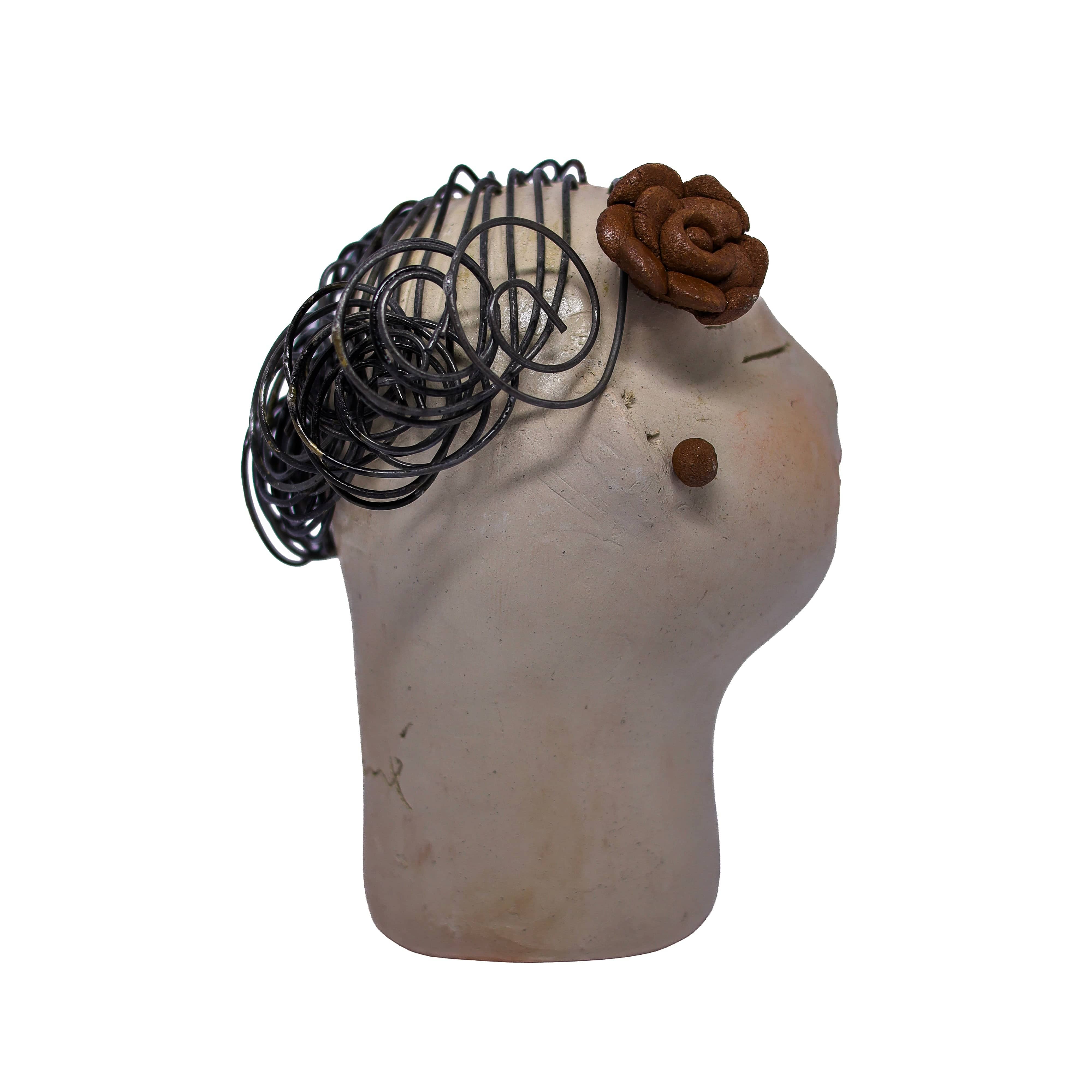 Escultura Cabeça Mini Nené Cavalcanti 02