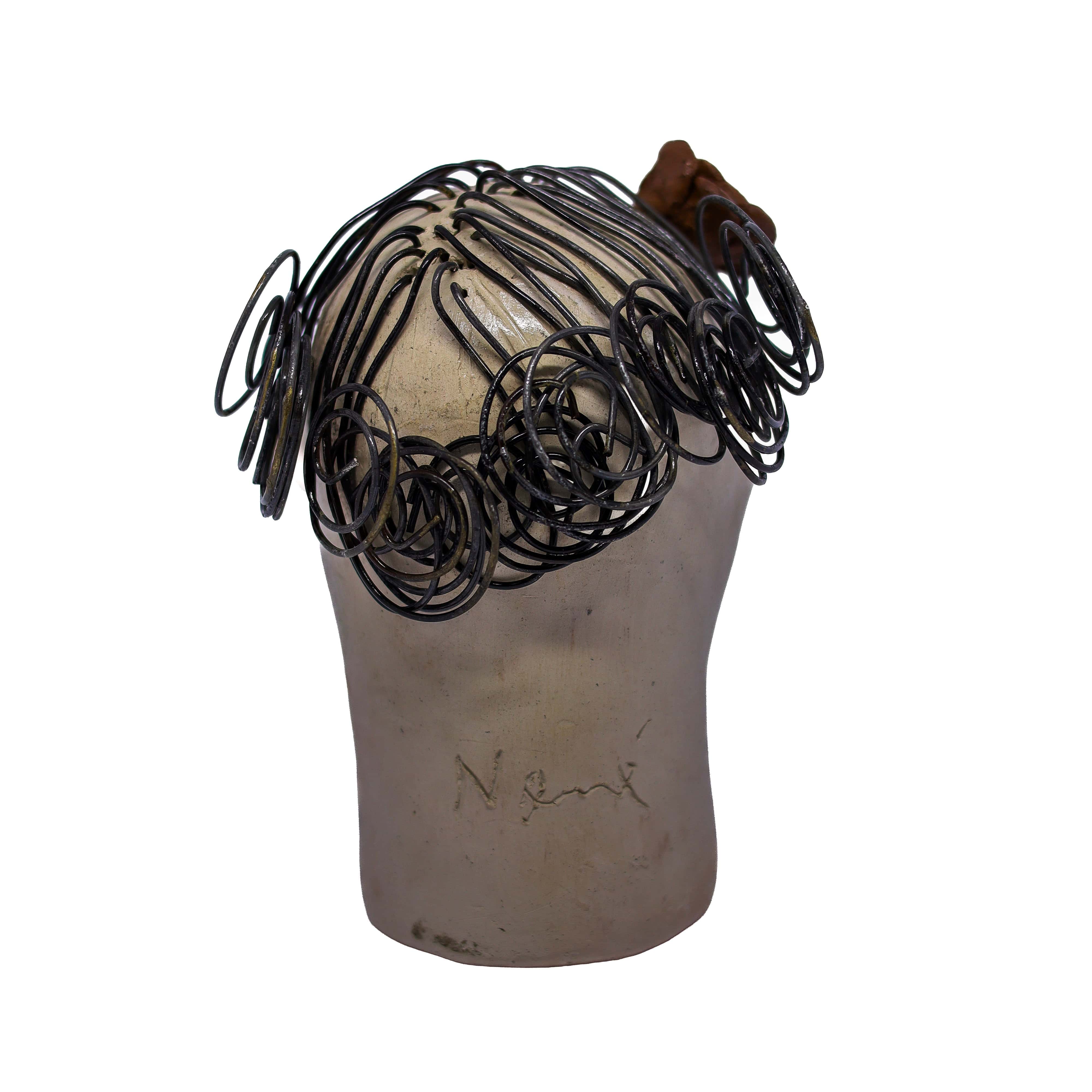 Escultura Cabeça Mini Nené Cavalcanti 02
