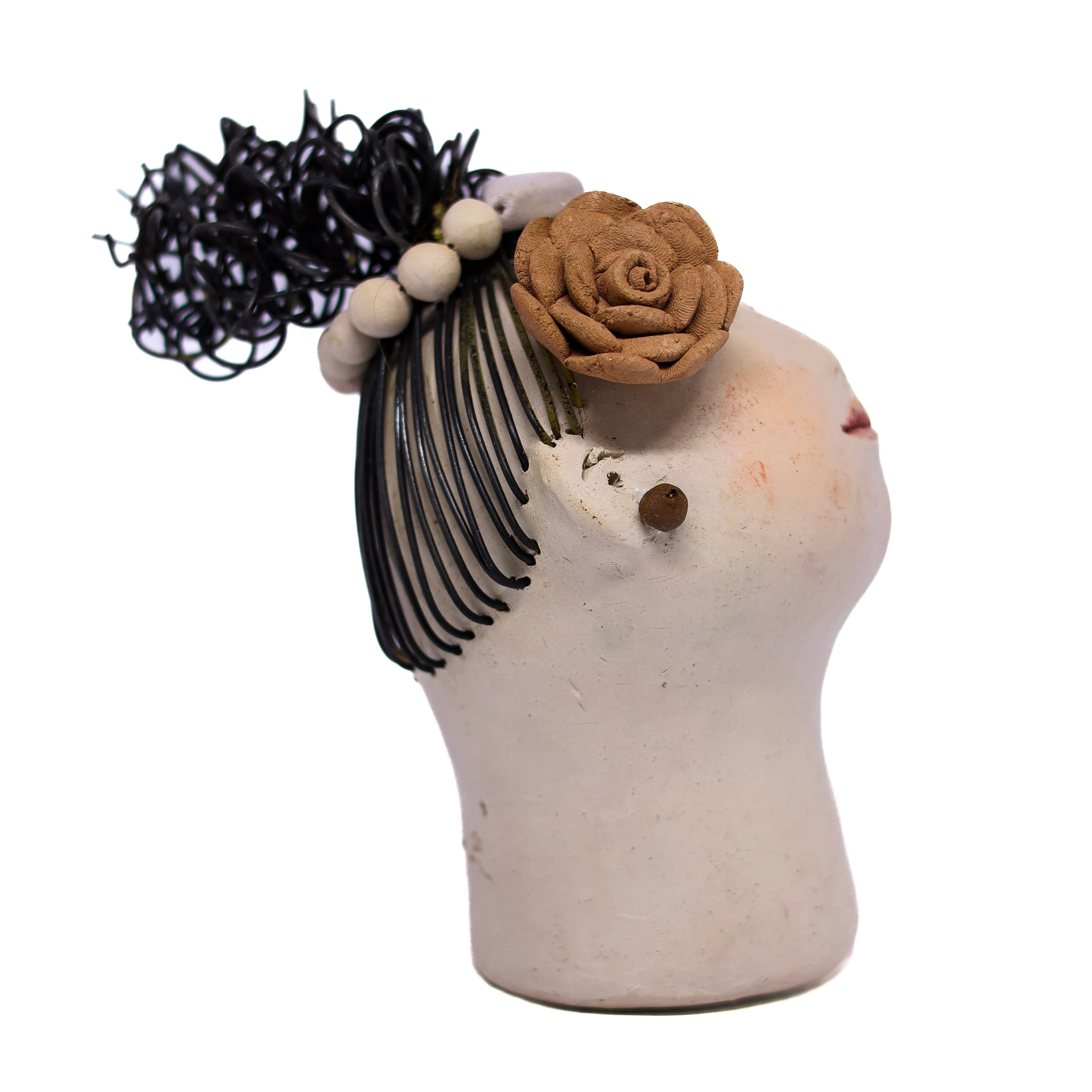 Escultura Cabeça Mini Nené Cavalcanti 08