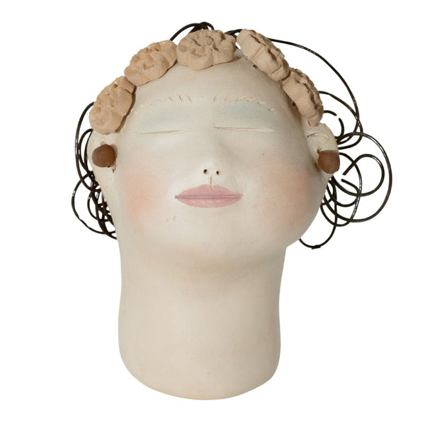 Escultura Cabeça Mini Nené Cavalcanti