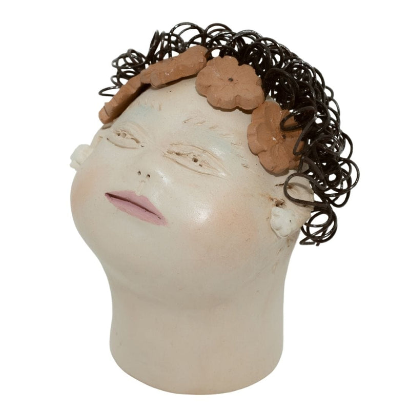 Escultura Cabeça Mini Nené Cavalcanti