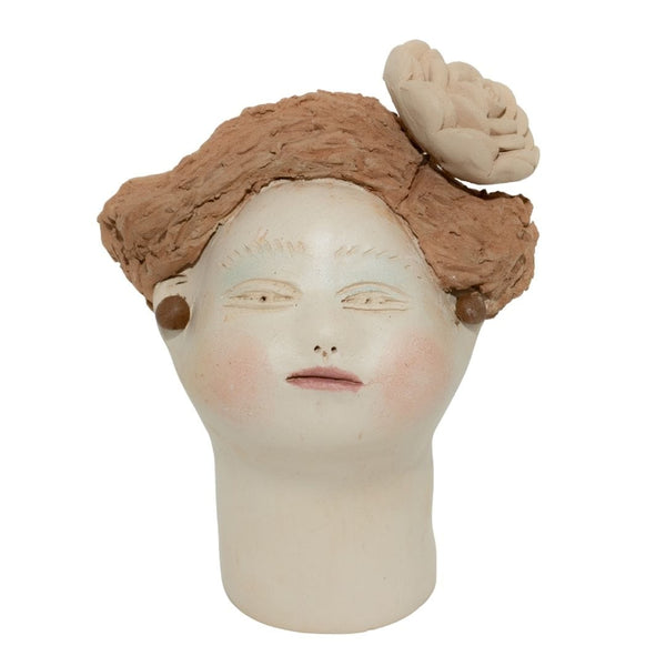 Escultura Cabeça Mini Nené Cavalcanti