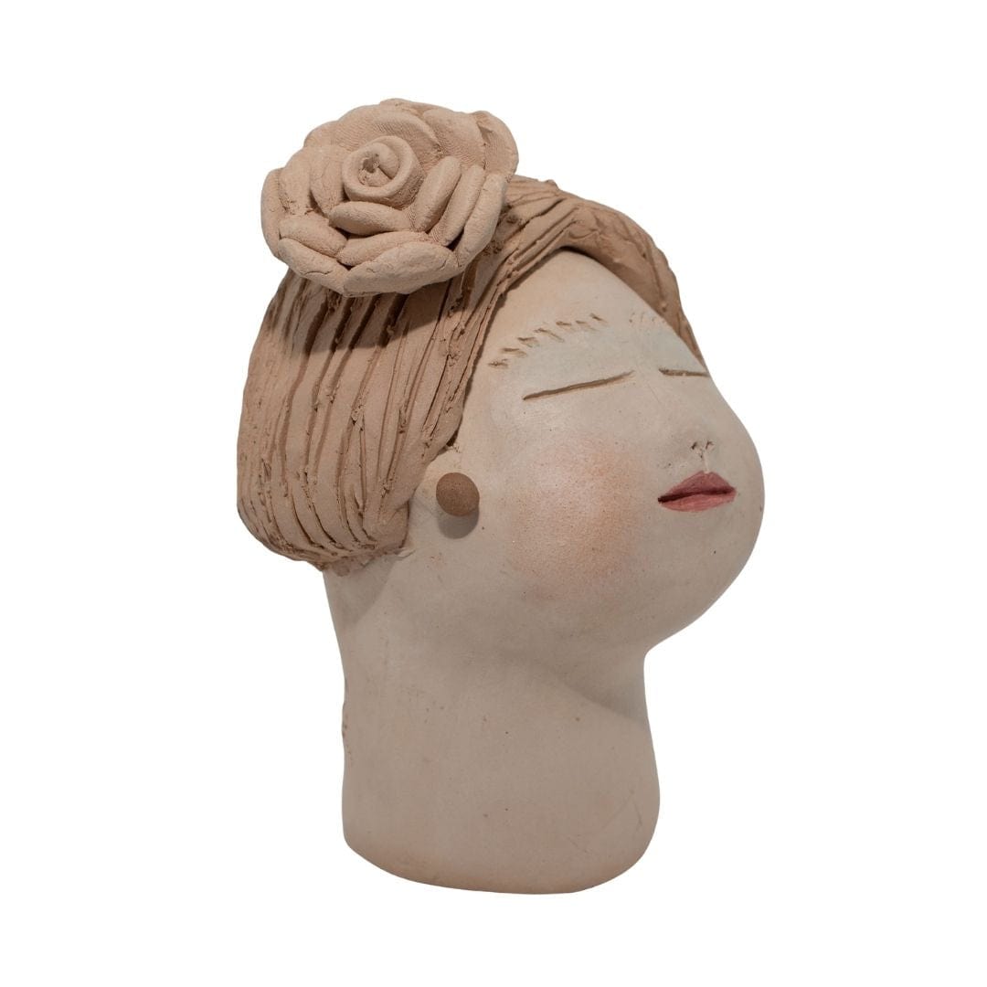 Escultura Cabeça Mini Nené Cavalcanti