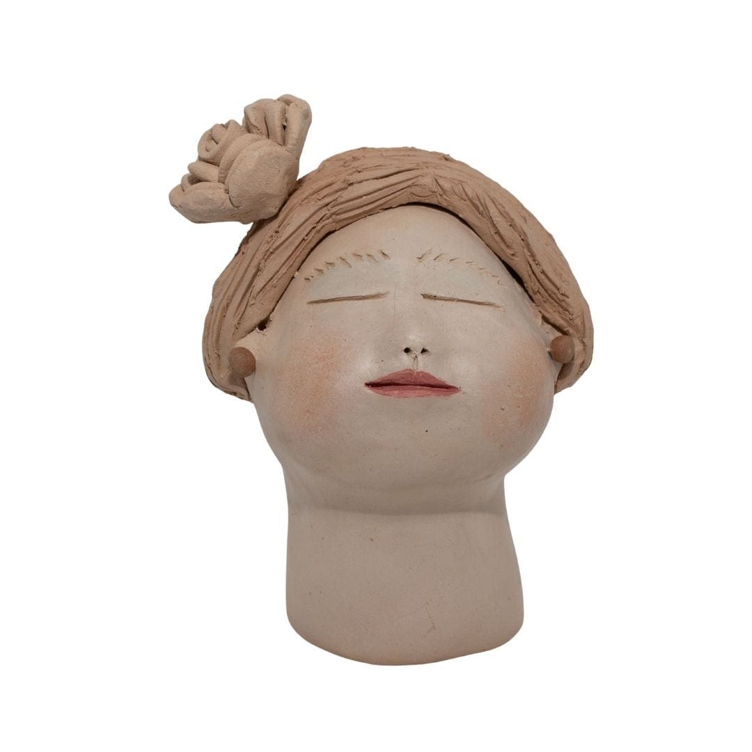 Escultura Cabeça Mini Nené Cavalcanti