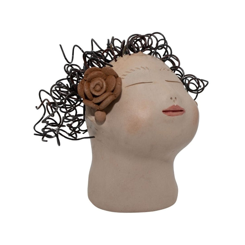Escultura Cabeça Mini Nené Cavalcanti