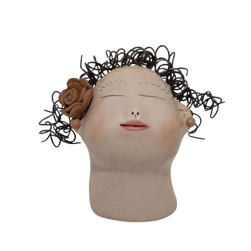 Escultura Cabeça Mini Nené Cavalcanti