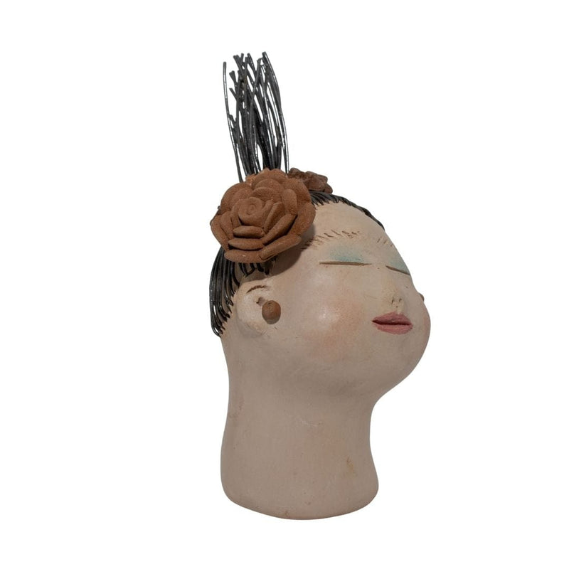 Escultura Cabeça Mini Nené Cavalcanti