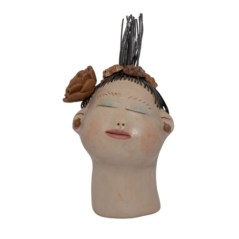 Escultura Cabeça Mini Nené Cavalcanti