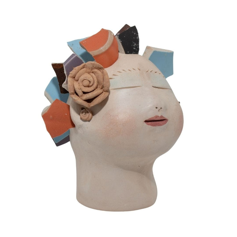 Escultura Cabeça Mini Nené Cavalcanti