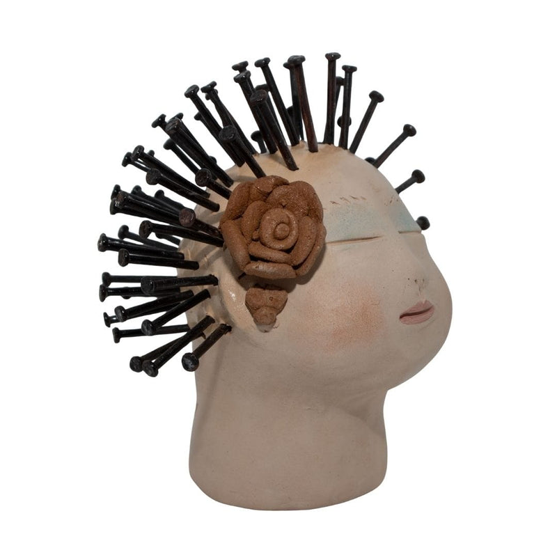 Escultura Cabeça Mini Nené Cavalcanti