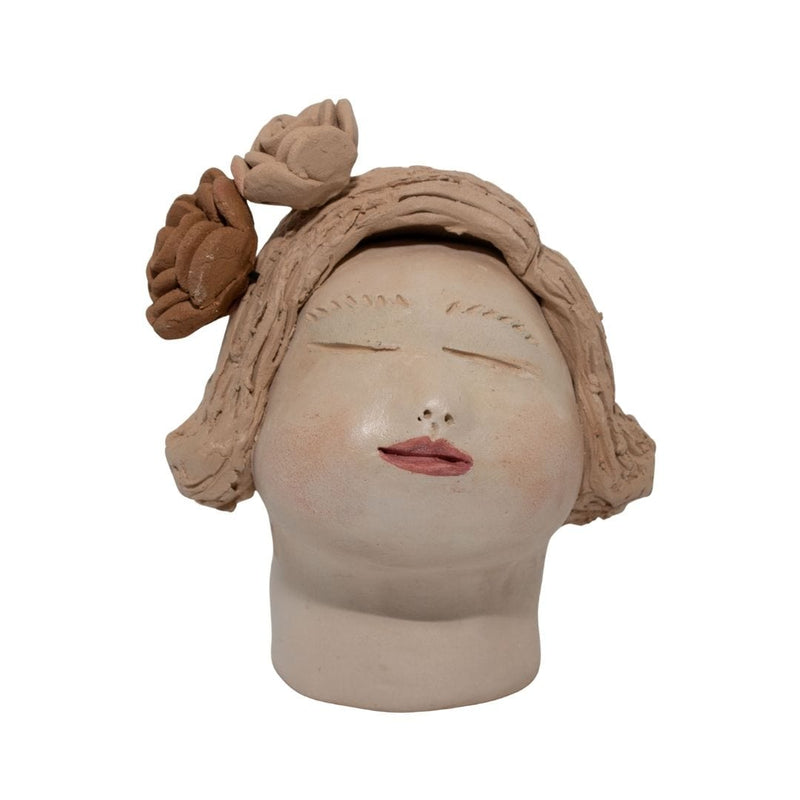 Escultura Cabeça Mini Nené Cavalcanti