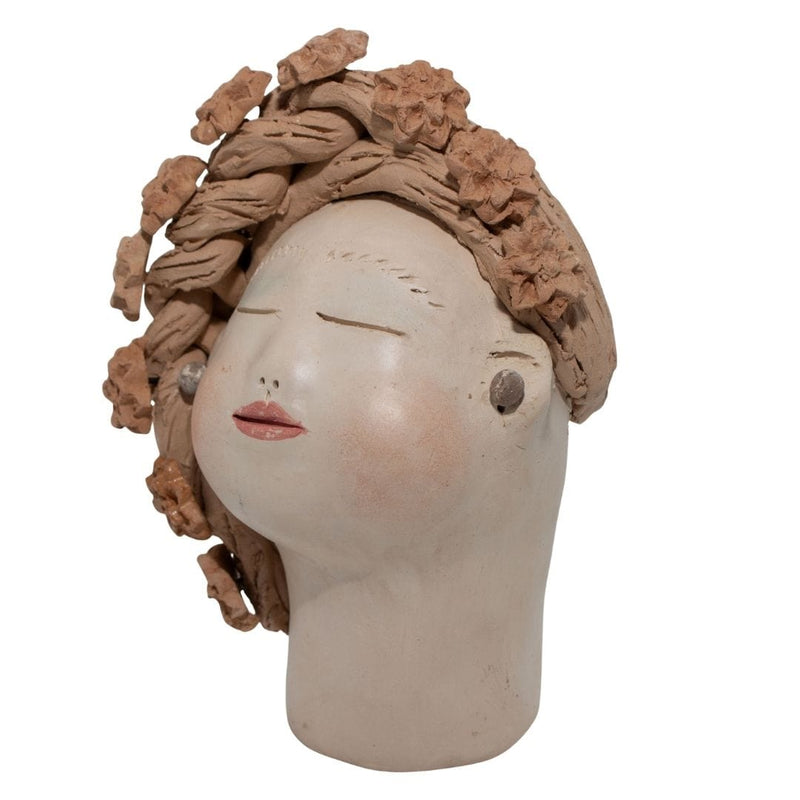 Escultura Cabeça Mini Nené Cavalcanti