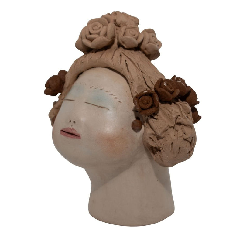 Escultura Cabeça Mini Nené Cavalcanti