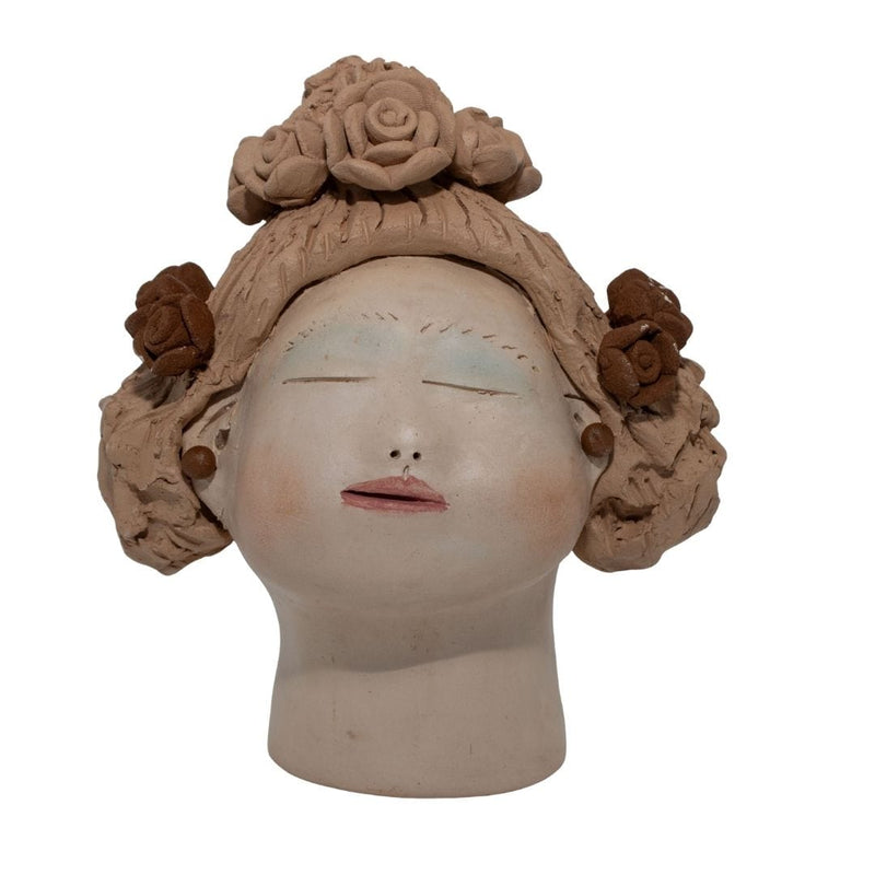 Escultura Cabeça Mini Nené Cavalcanti