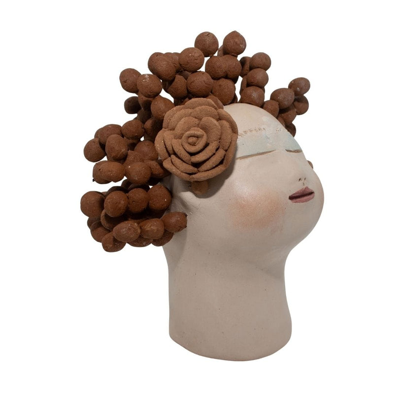 Escultura Cabeça Mini Nené Cavalcanti